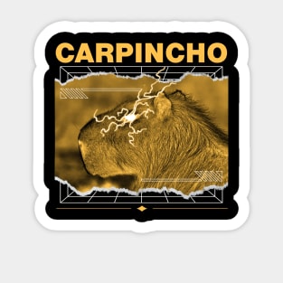 Carpincho Sticker